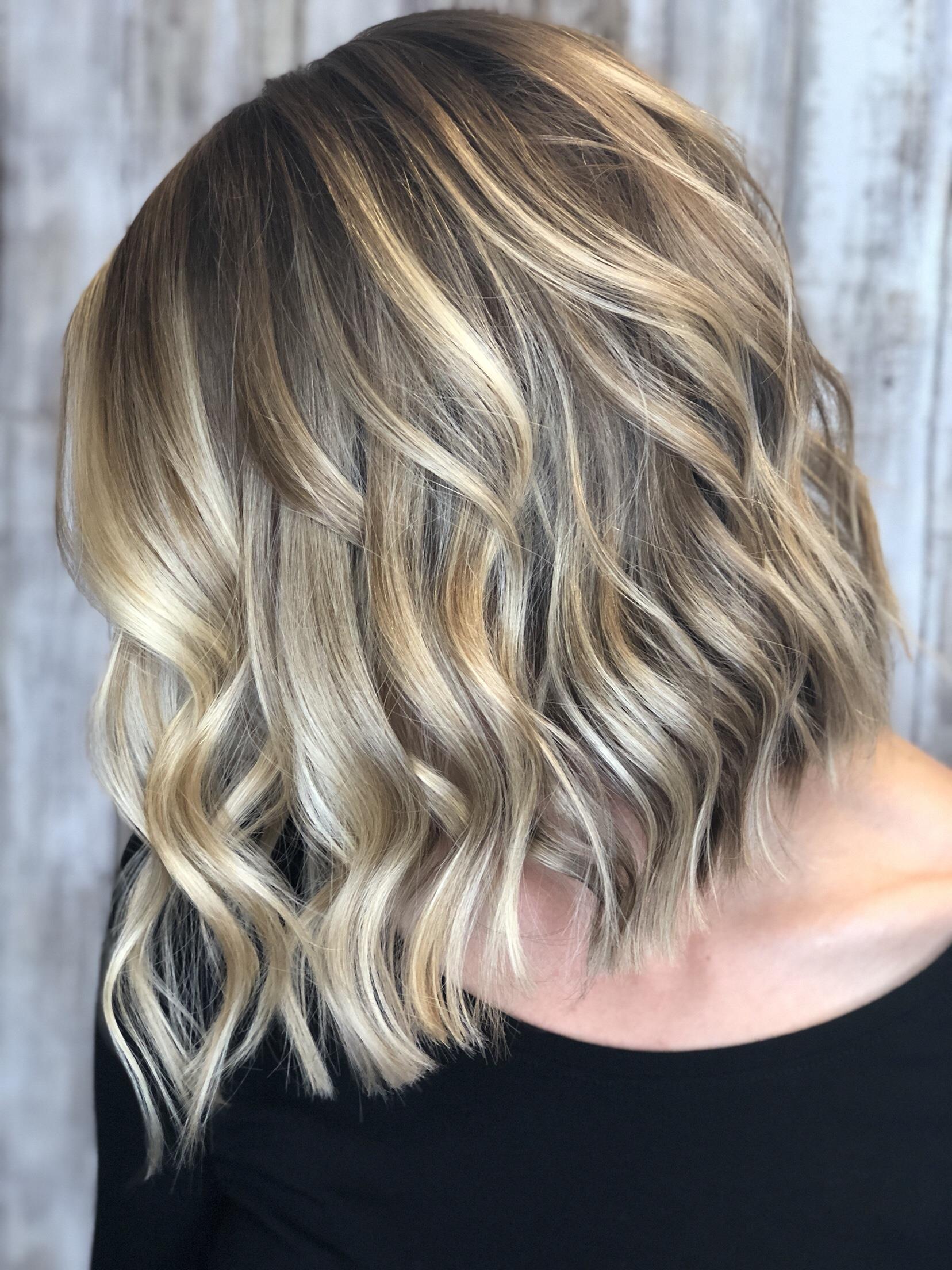 50 Shades of Blonde Hair Salon Interior Miami
